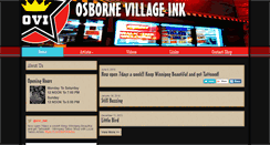 Desktop Screenshot of osbornevillageink.com